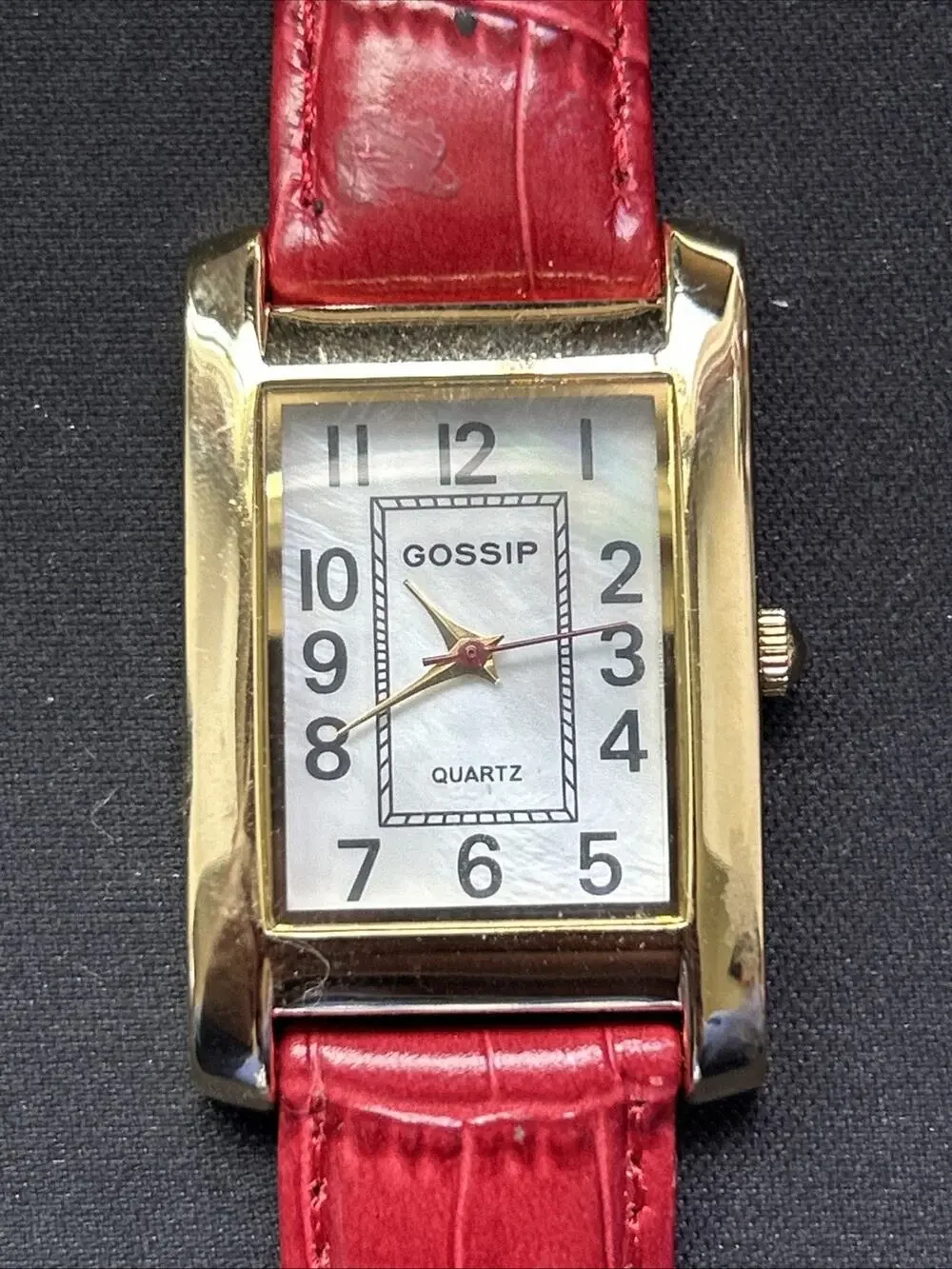 Gossip MOP Dial Gold Tone Women’s Quartz Watch